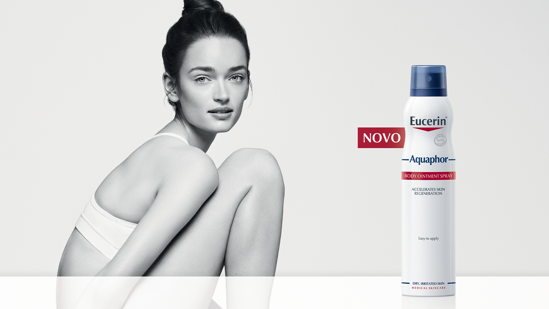 Eucerin® Aquaphor obnavljajuća njega u spreju instantno umiruje i pruža