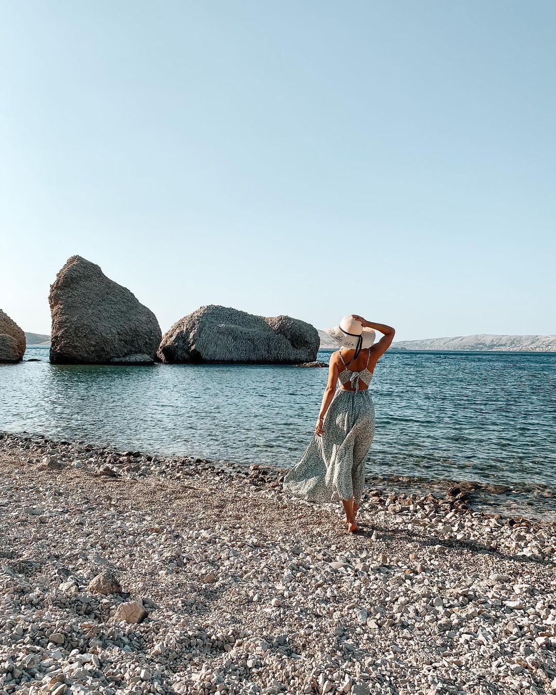 plaža beritnica, otok pag