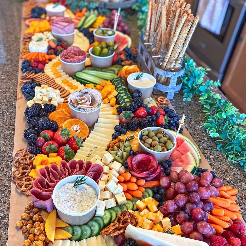 grazing table, trend, instagram, dekoriranje hrane