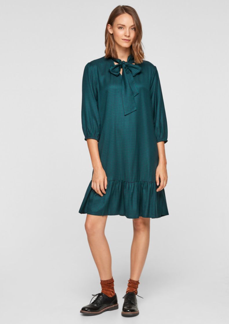 s. oliver, moda, odjeća u zelenoj boji