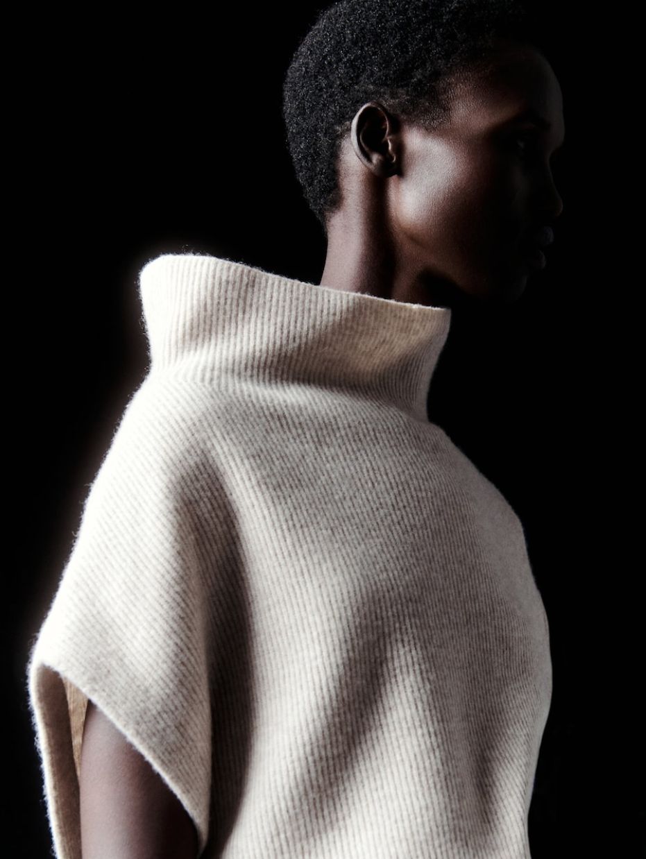 massimo dutti, pletena haljina