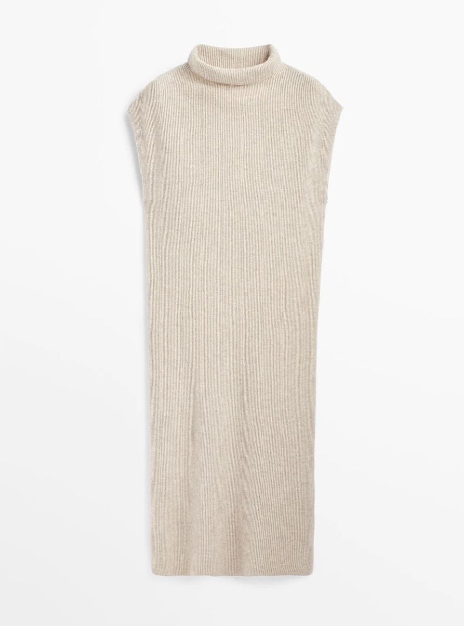 massimo dutti, pletena haljina