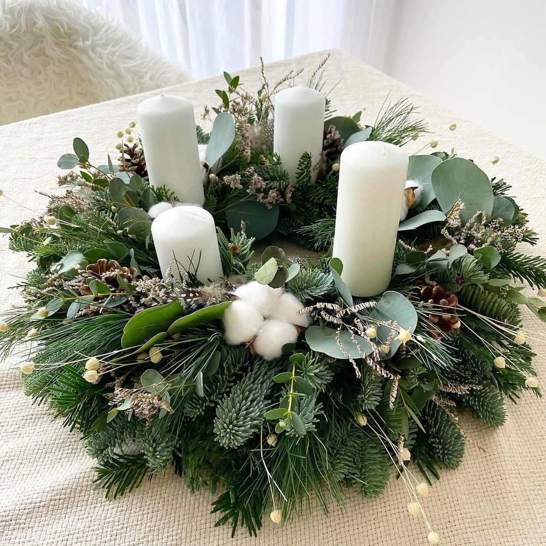 adventski vijenac instagram ideje