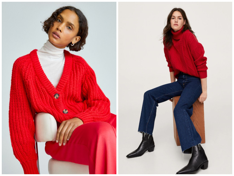 crvena boja, high street komadi