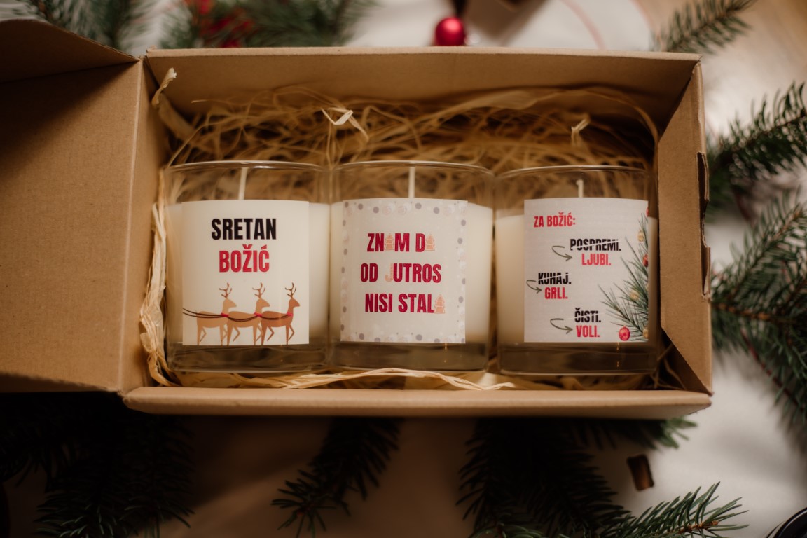 Domaći brend mirisnih svijeća od sojinog voska