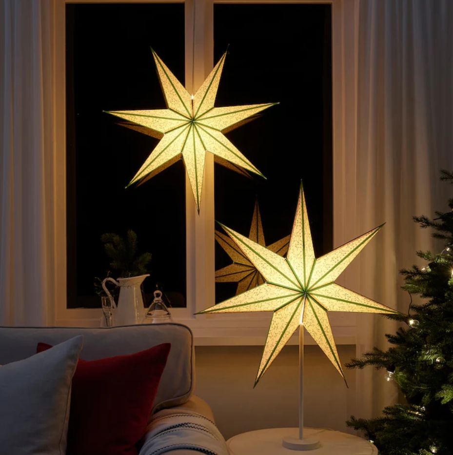 ikea, božićna zvijezda
