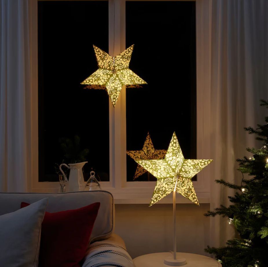 ikea, božićna zvijezda