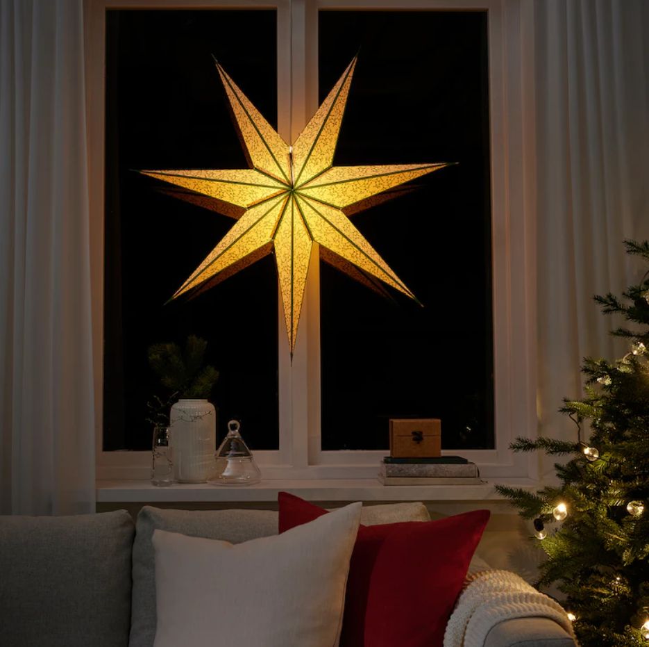 ikea, božićna zvijezda