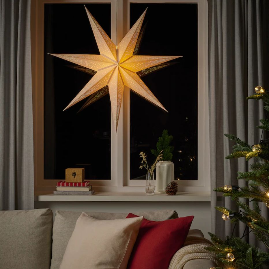 ikea, božićna zvijezda
