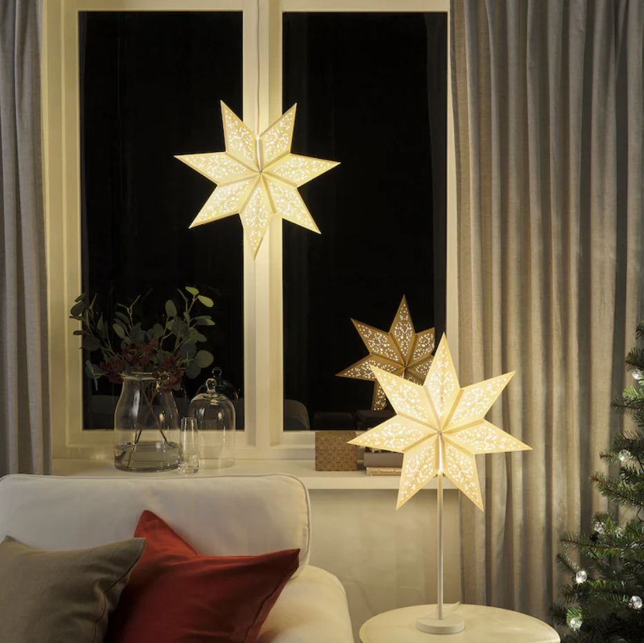 ikea, božićna zvijezda