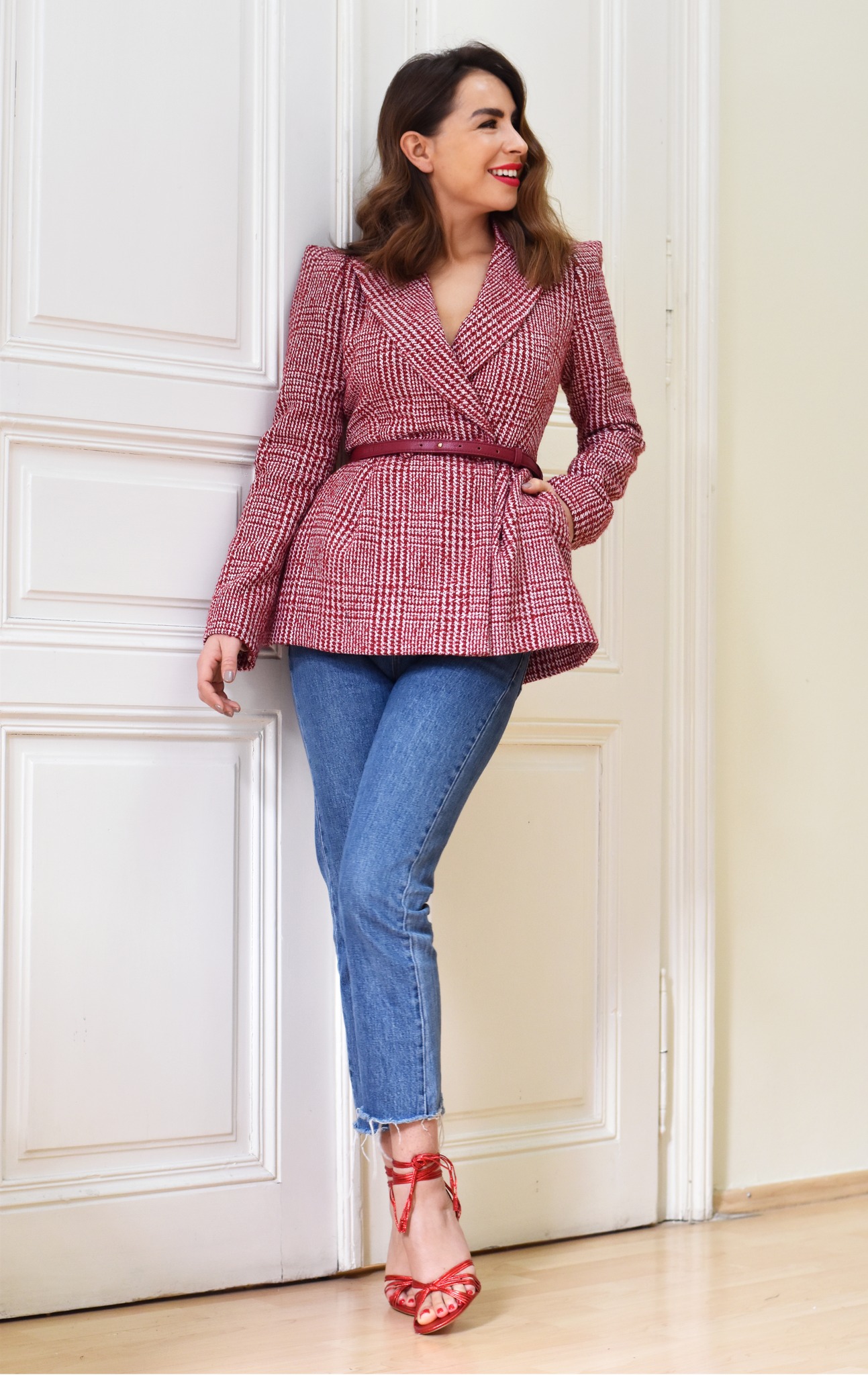 crveni sako, diana viljevac