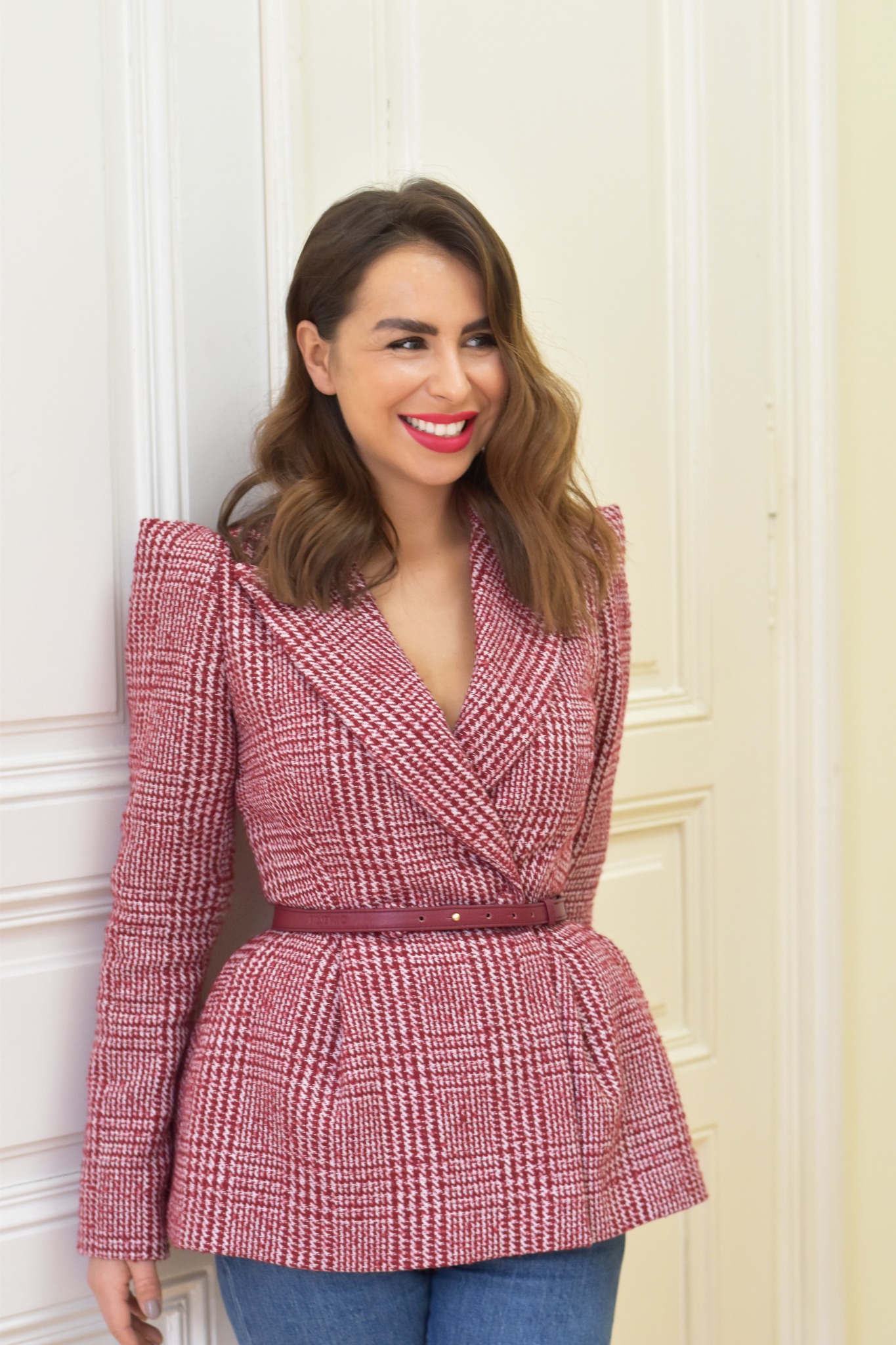 crveni sako, diana viljevac