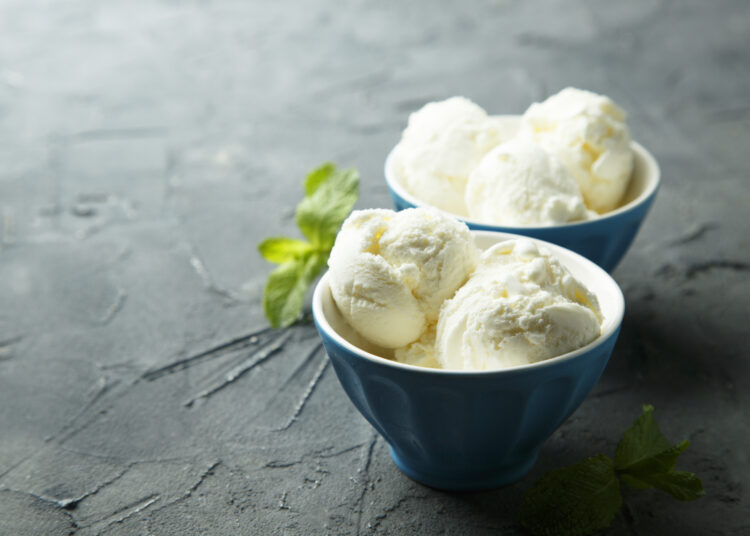 Sladoled vanilija s maslinovim uljem