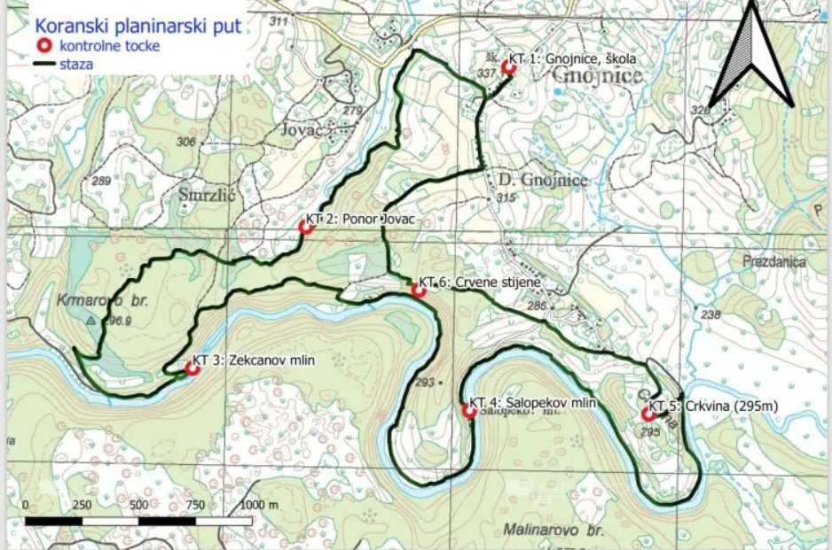 koranski planinarski put