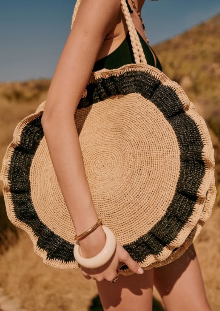 Sézane torba od rafije