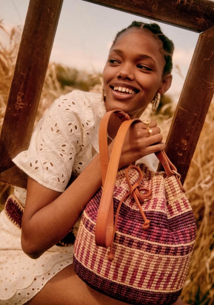 Sézane torba od rafije