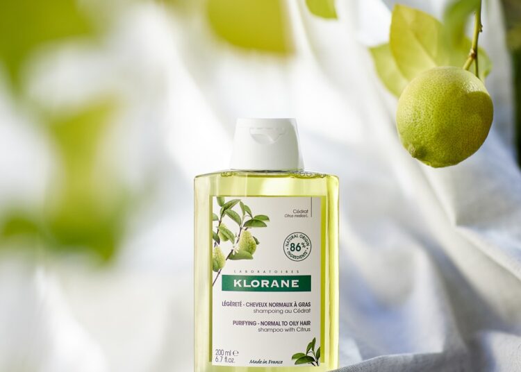 klorane šampon s pulpom citrusa