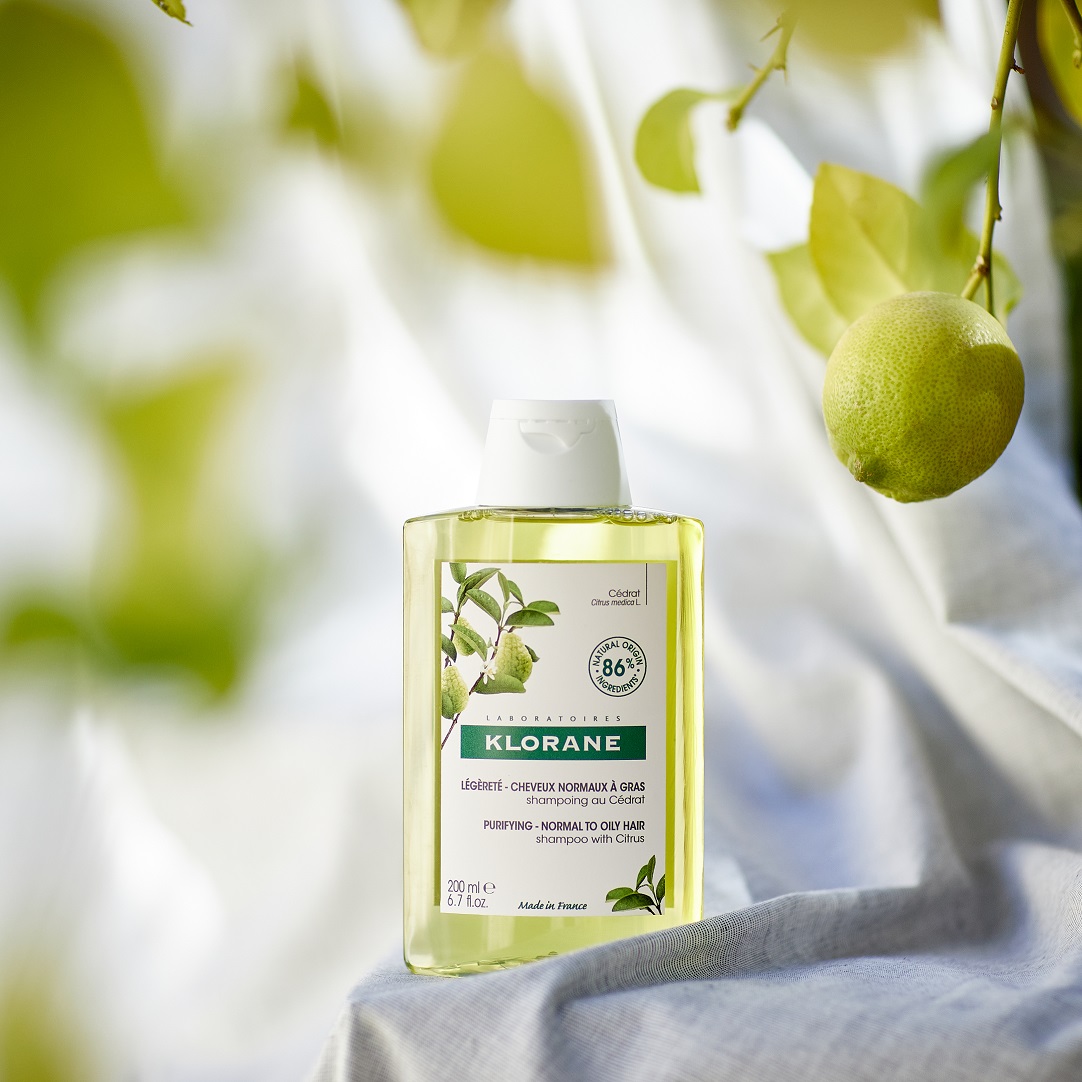 klorane šampon s pulpom citrusa