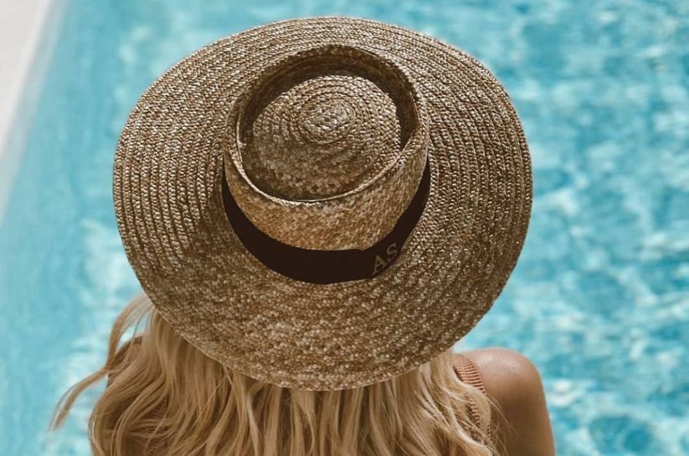 slamnati šešir domaći brend