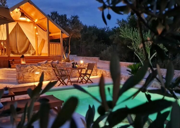 glamping, biograd na moru