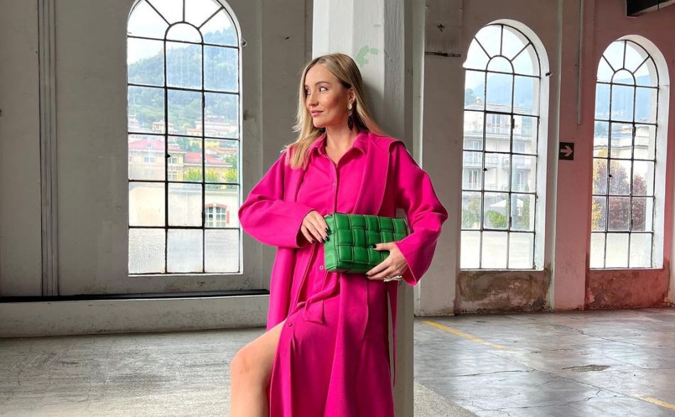 kako nositi pink boju