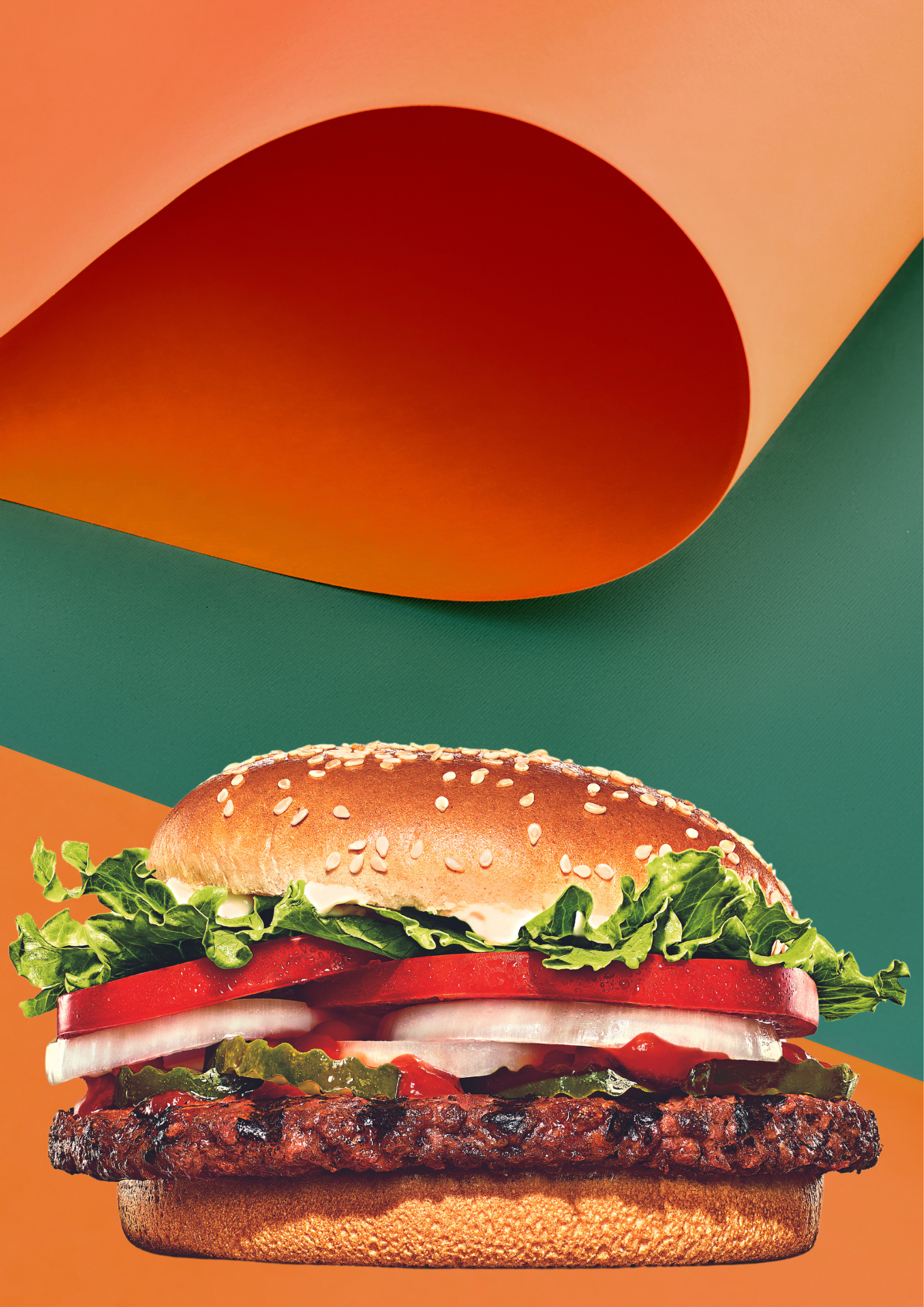 Rebel Whopper burger king