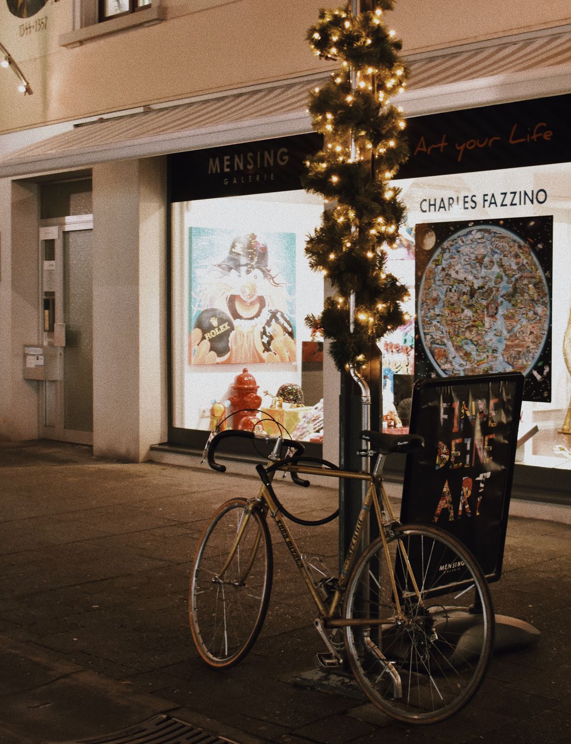 biciklom na posao i advent, zagreb
