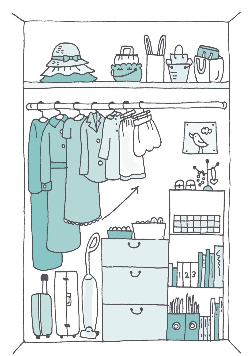 kako organizirati po KonMari metodi_how to decluttering with KonMari method