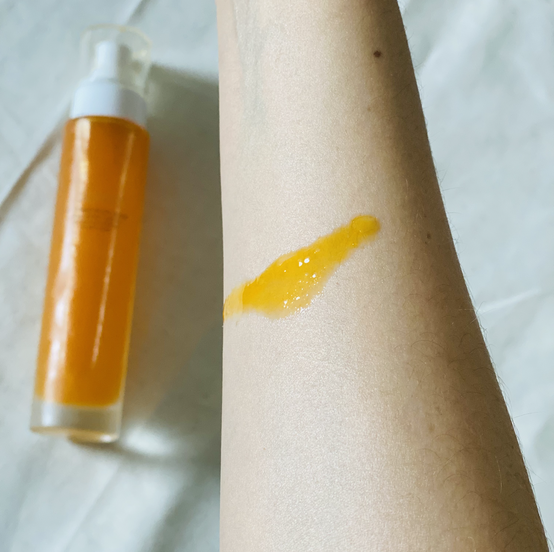 Body Elixir na koži