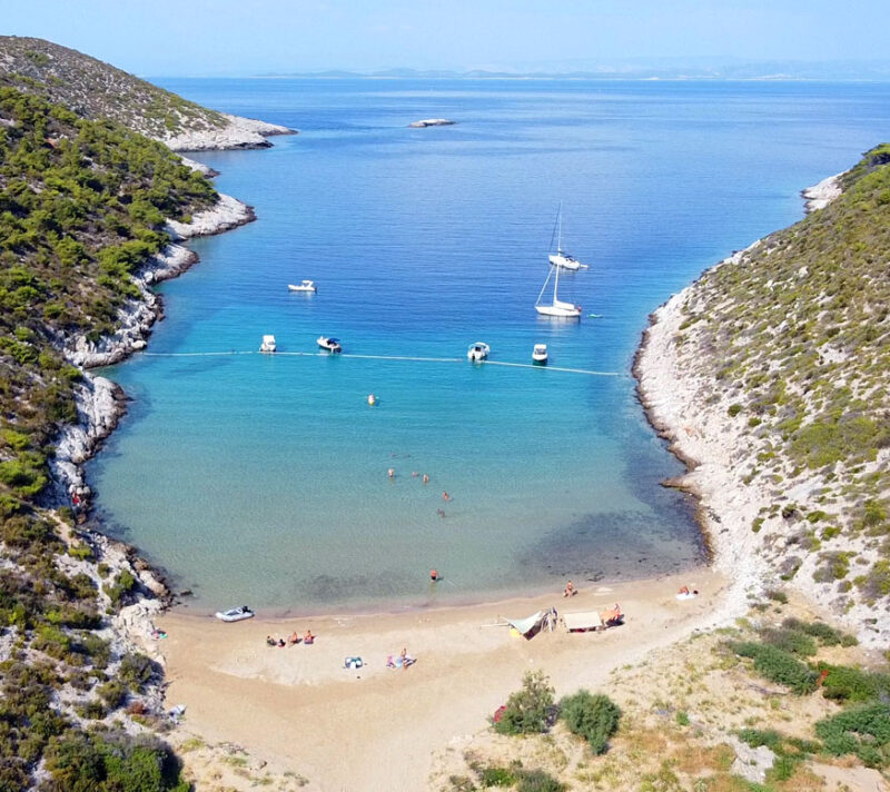 Vis, plaža Smokova