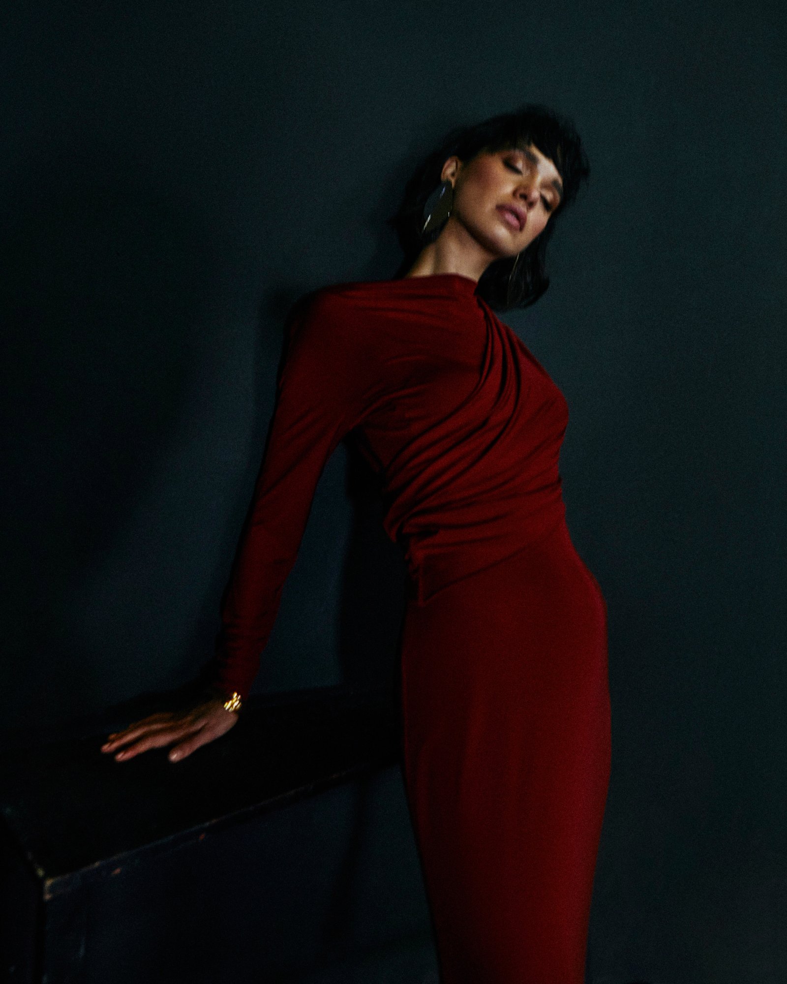 Diana Viljevac crvena haljina