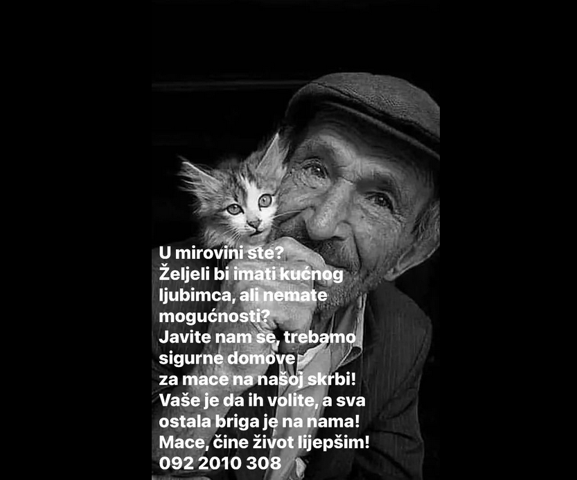 akcija mačke za umirovljenike