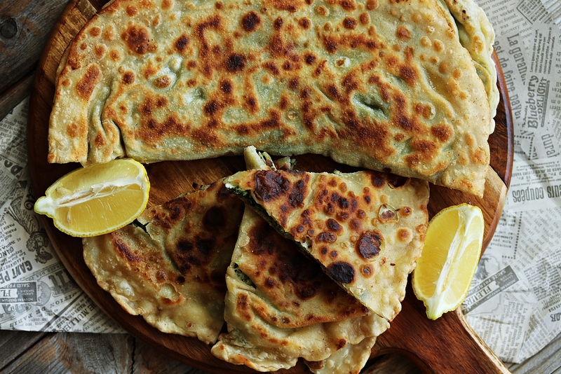 Gozleme sa špinatom i sirom