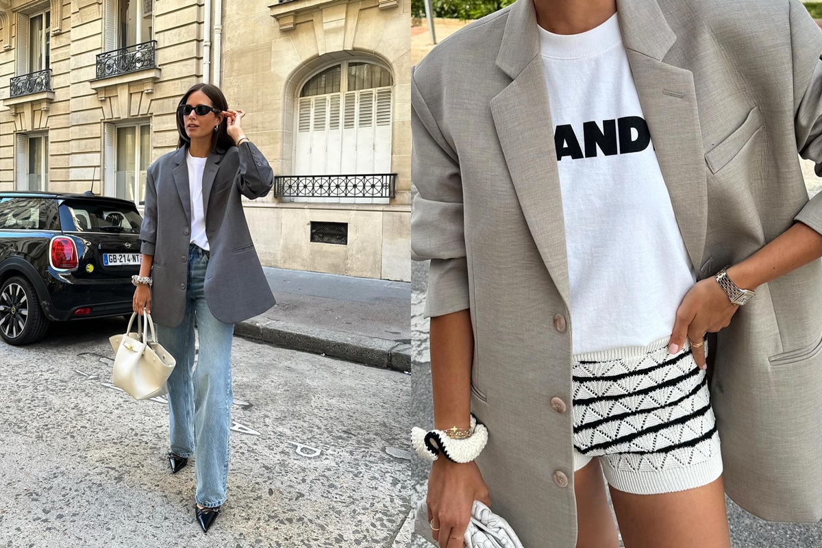 bijela majica modne kombinacije