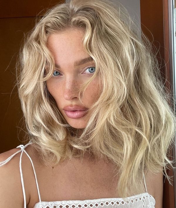 plava boja kose za ljeto