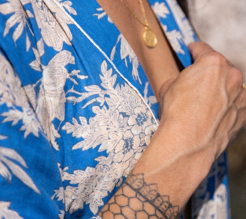 pamučni kimono hrvatskog brenda tirqiz