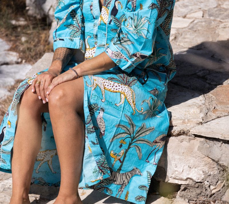 pamučni kimono hrvatskog brenda tirqiz