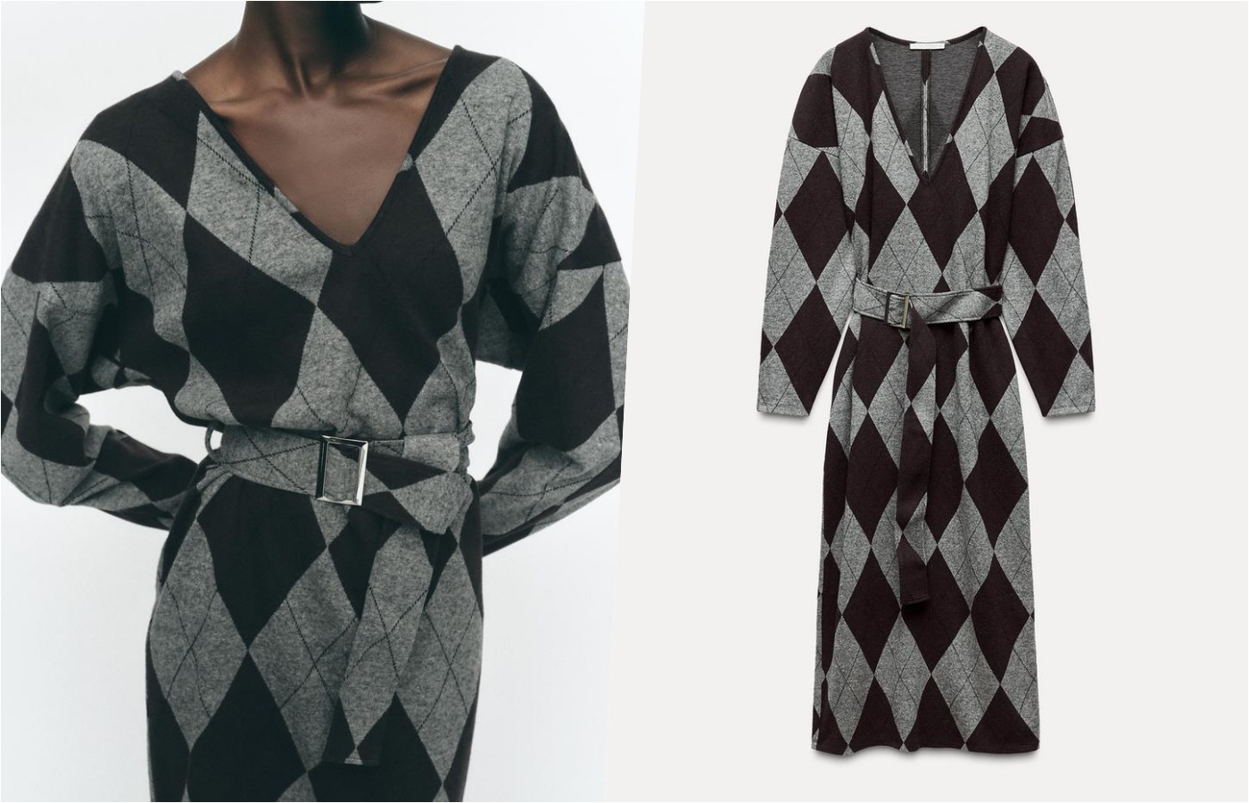 Haljina s rombovima iz Zare