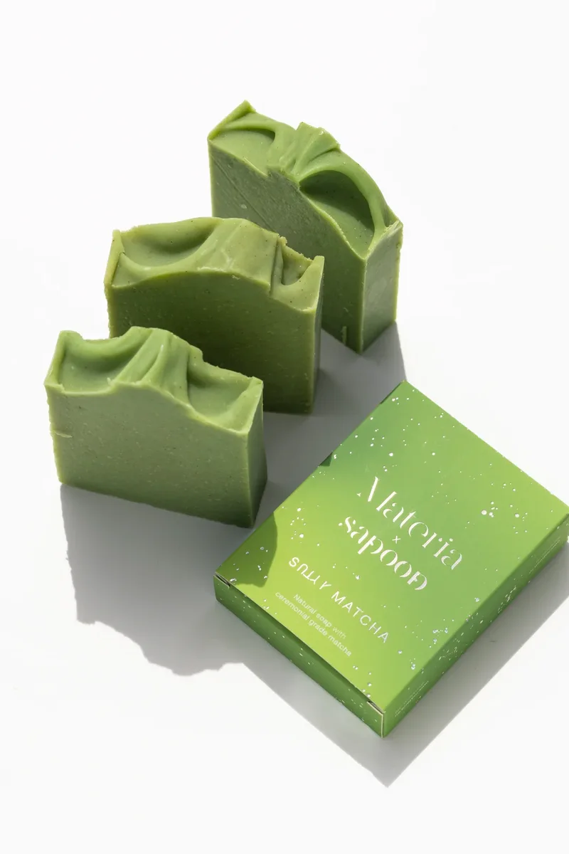 Matcha u beauty izdanju u kakvom je još niste vidjeli - Materia i Sapoon predstavljaju luksuzni sapun Silky Matcha
