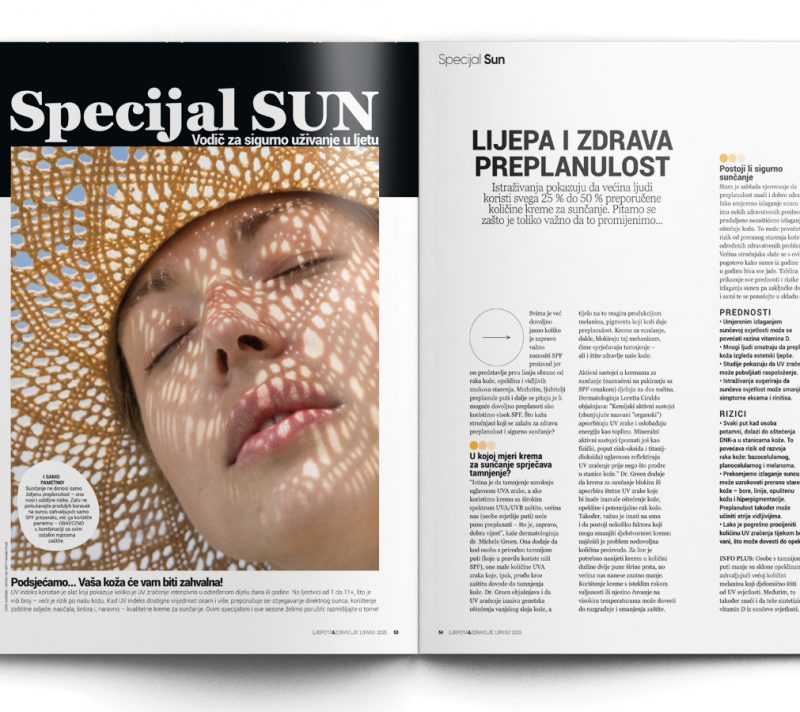 Prelistajte lipanjski broj časopisa Ljepota&Zdravlje