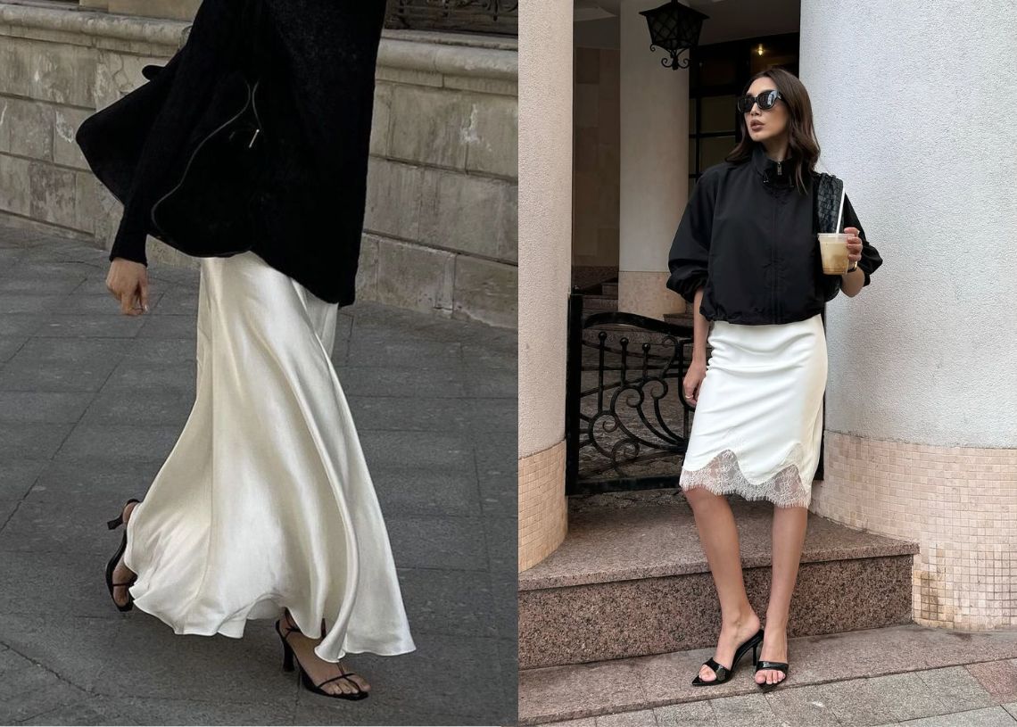 Slip suknja trendovi za jesen 2025