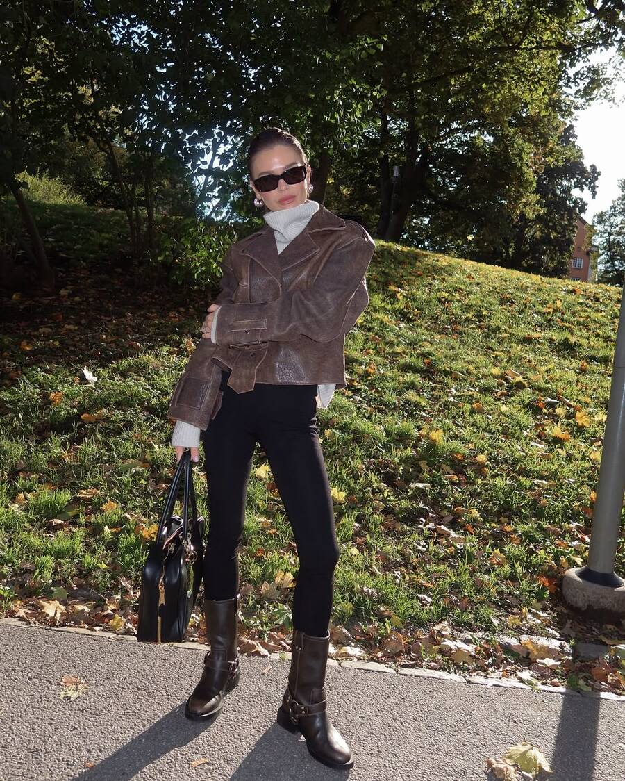 Kako stilizirati biker čizme