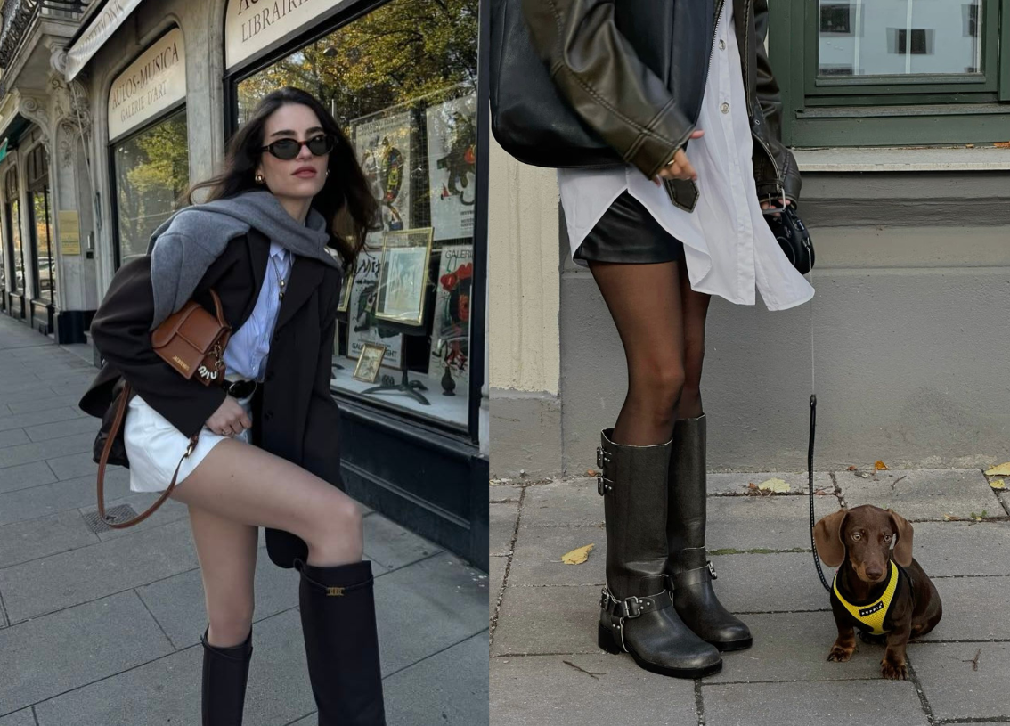 Kako stilizirati biker čizme