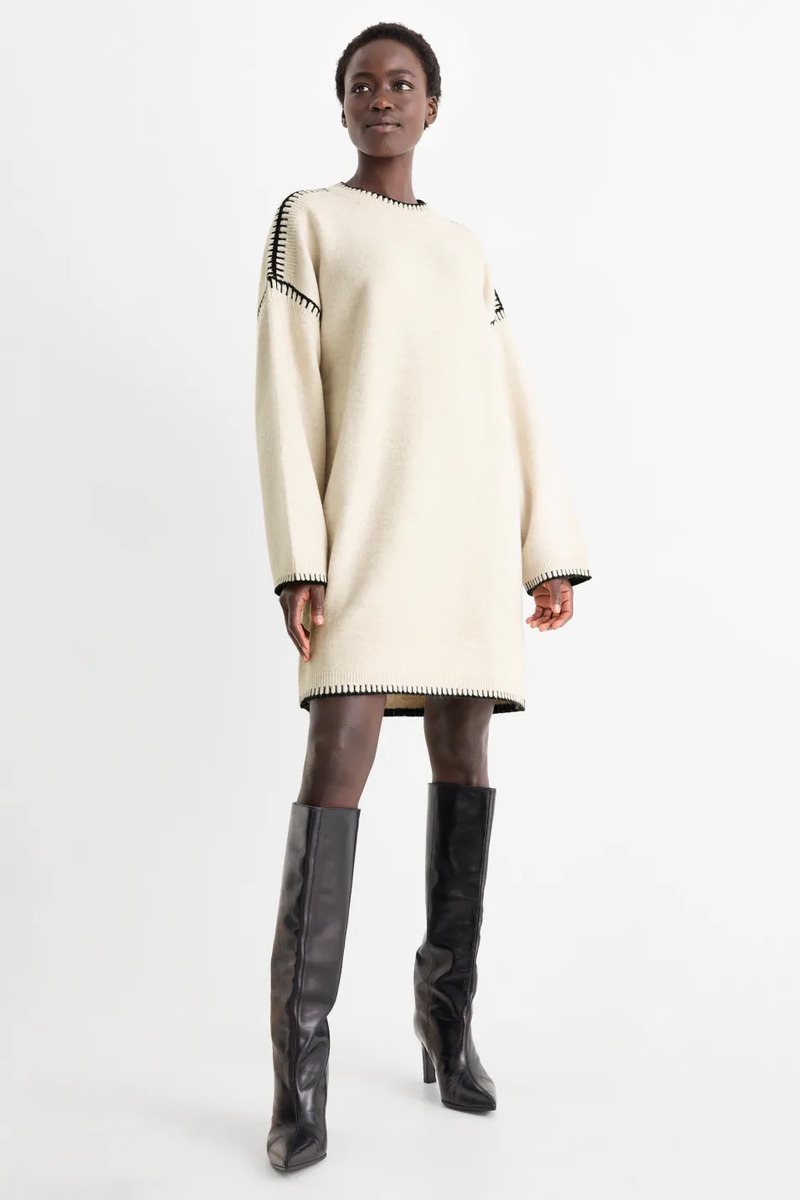 Najljepše pletene haljine za jesen 2025.