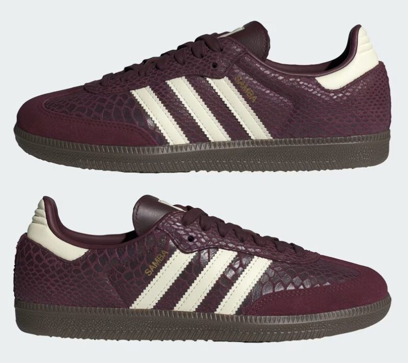 Adidas Samba Maroon Phyton