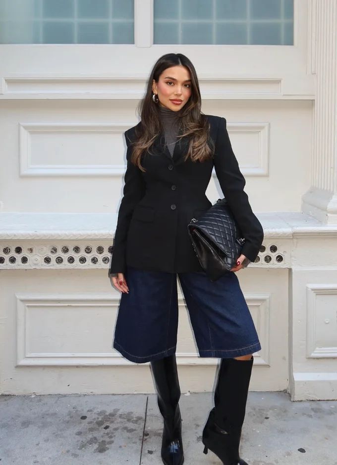 Kako stilizirati čizme do koljena