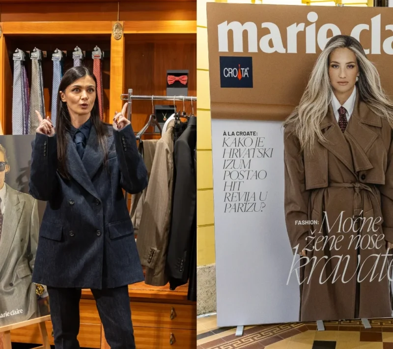 Pop-up event Marie Claire x CROATA na scenu vraća moć kravate – ovaj put za žene!