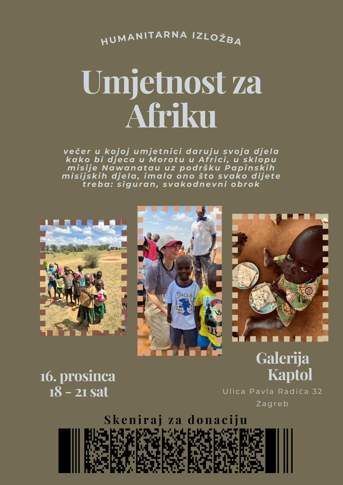 Humanitarna izložba „Umjetnost za Afriku“