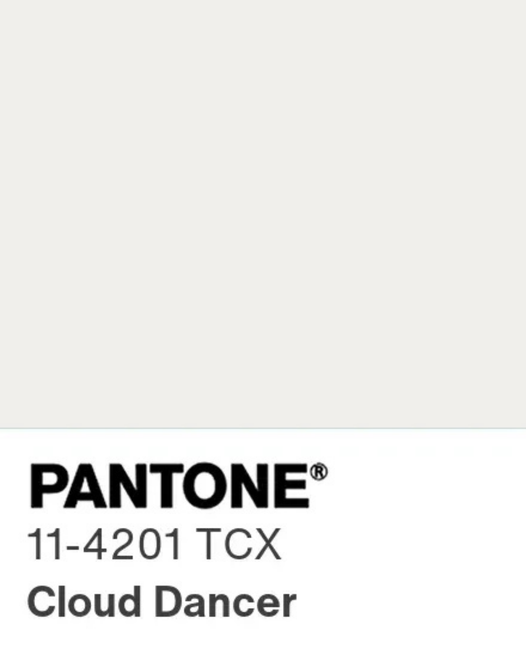 cloud dancer pantone boja godine