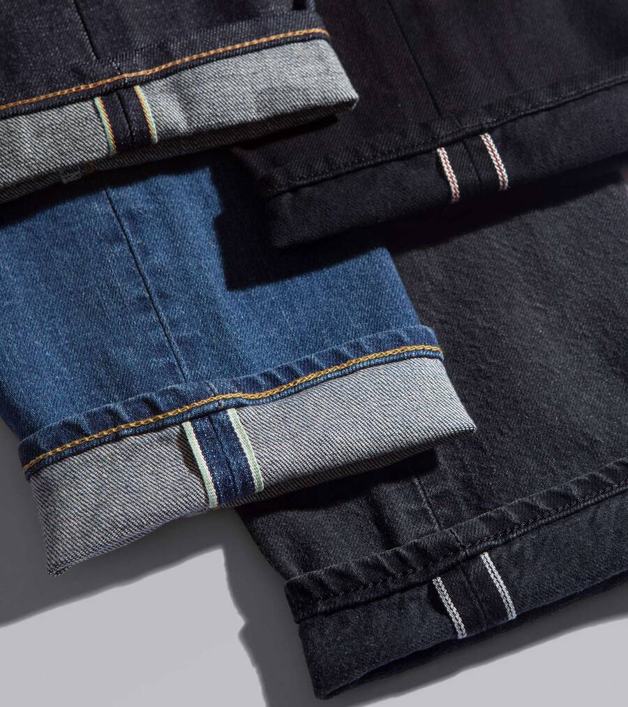 Raw i Selvedge taper